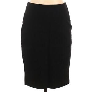 Cynthia Steffe Black Midi Skirt